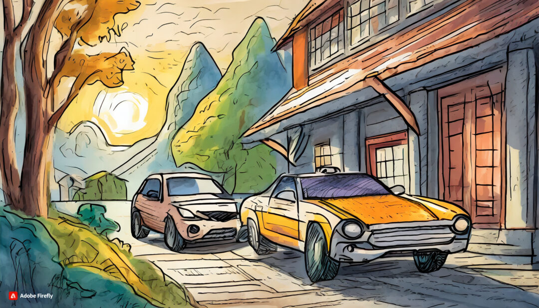 Firefly Dessin Representant Une Société D'assurance Et De Location De Voiture 42035